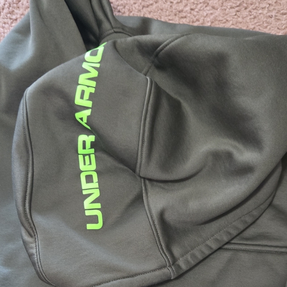Under Armour Green Hoodie for Kids - Picture 4 of 8